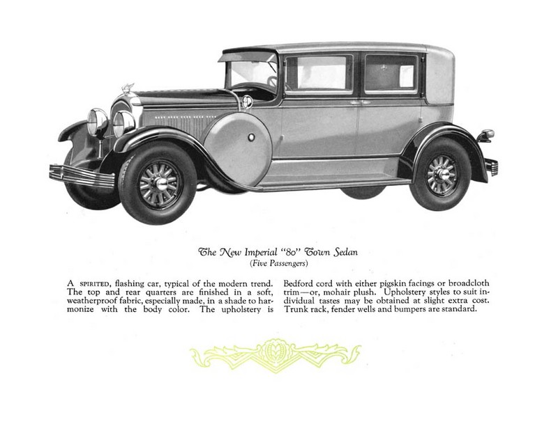 1928 Chrysler Imperial 80 Brochure Page 11